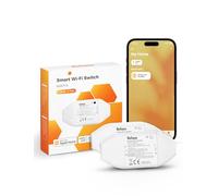 Refoss Interrupteur WiFi Intelligent Compatible avec HomeKit, Interrupteur Connecté pour Siri, Alexa et Google Home, DIY Commutateur WiFi avec Contrôle à Distance et Fonction de Temps, 2500W, 2 pièce