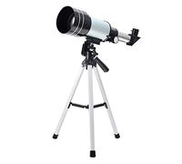 Réfracteur astronomique avec trépied pour Enfants débutants Réfracteur astronomique avec Adaptateur pour Smartphone pour astrophotographie et Astronomie visuelle