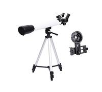 Réfracteur astronomique Compact AZ 700 mm, Ouverture 60 mm, pour Adultes et Enfants, avec Adaptateur pour Smartphone et trépied, Prisme BAK4 pour l'observation de la Lune