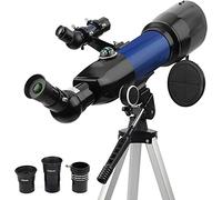 Réfracteur astronomique Portable de 70 mm pour débutants et Enfants, réfracteur Professionnel, avec trépied réglable et Sac à Dos