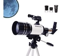 Réfracteur Portable 70 mm pour Enfants débutants en Astronomie, idéal pour Le Camping et l'exploration de l'espace, de la Lune et des étoiles.