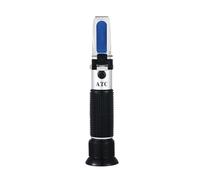 Réfractomètre 3 en 1 for vin de raisin, compteur de concentration 0-25% d'alcool 0-40% Brix 0-25 ° avec ATC for le brassage et la vinification Haute sensibilité