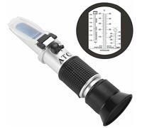 Réfractomètre 4-en-1 - Nosheir - ATC Glycol/Batterie/Urée - pour auto et solaire