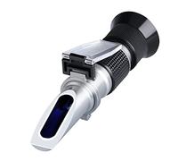 Réfractomètre 4 en 1 pour antigel, testeur d'antigel avec ATC, réfractomètre pour antigel et liquide de refroidissement pour contrôleur d'antigel automobile, liquide de refroidissement à base de