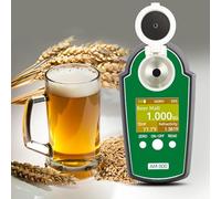 Réfractomètre à double échelle Brix/gravité spécifique, saccharide 1.000-1.130 / indice de réfraction 1.3330-1.4200, pour brassage maison