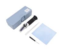 Réfractomètre à Main en Cuivre, Mesure 0-32 et Densité 1.000-1.120sg, Léger et Portable - Précision avec Compensation Automatique, Ergonomique et Durable pour Usage Domicile