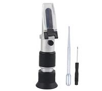 Réfractomètre à Miel Portable avec échelle Brix de 58 à 90%, mesureur de précision de la teneur en Sucre pour Le Miel, la Confiture, Le sirop, la mélasse, Corps en Laiton Durable