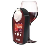 Réfractomètre à vin - Testeur d'alcool portable et numérique spécifique pour une mesure précise du vin