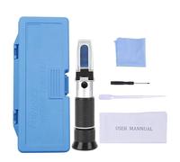 Réfractomètre avancé avec quatre fonctions de mesure pour la détection du point de congélation de la concentration d'urée. Réfractomètre permanent