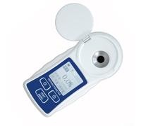Réfractomètre avec compensation de température pour fruits | Multi-écran LCD, pour brix/température/index, mesure rapide, idéal pour la récolte