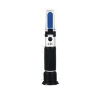 Réfractomètre Brix 0-80%, testeur de teneur en sucre Portable for jus de fruits au sirop d'érable au miel et autres boissons sucrées Calibrage rapide
