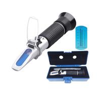 Réfractomètre Brix for brassage à domicile, avec double échelle ATC, spécifique et Brix, hydromètre for la fabrication du vin/brassage de la bière, Kit de brassage à domicile, 1 pièce