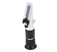 Réfractomètre Brix pour Mesure Précise du Sucre | Alliage d\'aluminium de haute précision, Conception antidérapante, Facile à utiliser, Pour tester les jus de fruits et les