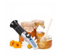 Réfractomètre Brix, réfractomètre numérique, hydromètre, portatif Outils de réfraction 58~90% 38 43 Contenu en eau vin miel Be Baume (12-27%) durable et facile à utiliser