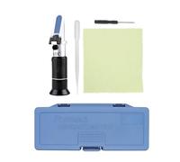 Réfractomètre Brix, Réfractomètre, Testeur De Liquide Refroidissement D'eau Point D'urée Batterie D'antigel Automobile Voiture 4 En 1,pour le moût de