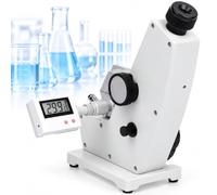 Réfractomètre D'abbe, Réfractomètre Monoculaire De Laboratoire, 1,3000-1,7000 Nd Et 0-95% Brix, Précision ±0,0002 Pour Le Sucre Et Les Aliments