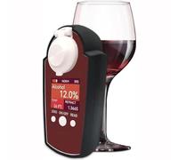 Réfractomètre d'alcool portable 0-25% - Testeur portatif pour mesurer précisément la concentration du vin