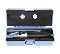 Réfractomètre d'alcool portable, Réfractomètre d'alcool professionnel 0-80% testeur Compteur Instrument de mesure Testeur de teneur en alcool pour tester la concentration de