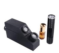 Réfractomètre de gémmologie Refractomètre Gemmologie CL-181 Portable léger compact avec huile de liquide de réfraction pour la mesure des bijoux