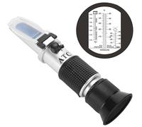 Réfractomètre de liquide de refroidissement antigel - Mesure -50 à 0°C - Pour éthylène et propylène glycol-Système optique