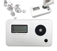 Réfractomètre de pierres précieuses, testeur professionnel de bijoux, écran LCD, haute précision ± 0,005, indice de réfraction 1,300-3,000 pour l'identité du diamant
