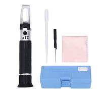 Réfractomètre de salinité pour Aquarium et Eau de mer |0-100 PPT et 1 000-1 070 Double échelle |Testeur d'eau salée ATC Portable pour la Pisciculture/Surveillance