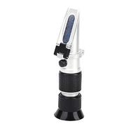 Réfractomètre Manuel Compteur Brix 0-90% avec ATC | Testeur de sucre portable, compensation automatique de la température, pour le brassage du vin de fruits