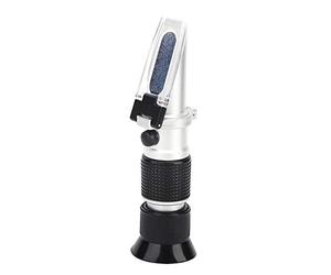 Réfractomètre Manuel Compteur Brix 0-90% avec ATC | Testeur de sucre portable, compensation automatique de la température, pour le brassage du vin de fruits