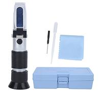 Réfractomètre Manuel Portable, Mesure de Concentration d'Éthylène Glycol et Teneur en Eau de Batterie ; réfractomètre Portable; Concentration d'éthylène Glycol - Compact et Léger