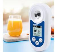Réfractomètre numérique 0-32 % Brix mètre avec haute précision, prisme de transmission spéculaire et filtre intégré pour fruits et boissons, design moins couvrant