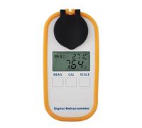 Réfractomètre numérique Brix 0-90 %, portable et compact, pour le colostrum des vaches laitières. Kit de test précis pour le sucre et les protéines avec affichage LED. Idéal pour une utilisation à l