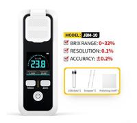 Réfractomètre numérique compact pour une mesure fiable du Brix dans les jus et les vins (JBM-10)