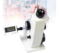 Réfractomètre numérique de laboratoire - Abbe monoculaire et compteur automatique d'indice de réfraction pour la mesure de précision en chimie