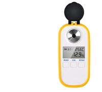 Réfractomètre numérique for alcool, plage de mesure 0 à 80%, indice réfraction l'alcool, affichage for tester la teneur en des spiritueux(For Beer)