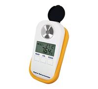 Réfractomètre numérique portable - Testeur de concentration de colostrum de vache laitière | Protéines et Brix mètre pour test de qualité du lait | Outil d'agriculture portable de lecture numérique