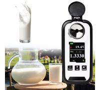 Réfractomètre numérique pour mesure de la concentration du colostrum, testeur de teneur en protéines portable avec compensation de température, lecture rapide en 3 secondes