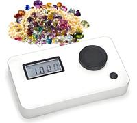 Réfractomètre numérique pour pierres précieuses, outil d'identification portable avec erreur de ± 0,005, indice de réfraction 1,300-3,000, précision de mesure 0,001, pour bijoux, jade, cristal