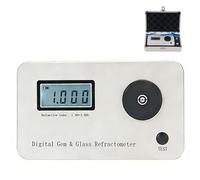 Réfractomètre numérique pour pierres précieuses, testeur de pierres précieuses avec écran LCD, indice de réfraction 1.300-3.000, mesure précise pour toutes les pierres, outil professionnel pour