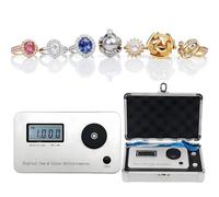 Réfractomètre numérique professionnel for pierres précieuses, testeur portable 1 300-3 000 RI, précision 0,001, batterie 700 mAh for 10 000 tests, avec écran LCD, for bijoux, jade, cristal