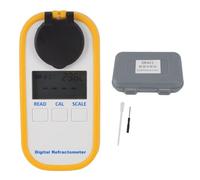 Réfractomètre numérique, réfractomètre portatif 0 à 80% Brix Automatique, testeur de Concentration d'alcool pour Fruits, jus, légumes, Boissons et café