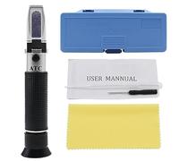 Réfractomètre portable de salinité pour aquarium, salinomètre de 0 à %, testeur de concentration en sel d'eau de mer portable