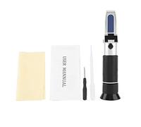 Réfractomètre Portatif pour Cuvée 1.000-1.130, 0-32%, Aluminium Léger - Mesure Précise de la Densité et Sucre, Compensation Température Automatique