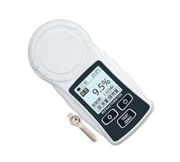 Réfractomètre professionnel avec écran LCD rétroéclairé, compteur de sucre pour tester le sucre en laboratoire et sur le terrain, réfractomètre