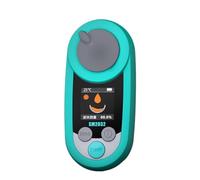 Réfractomètre, Réfractomètre 0-53%/0-32% Testeur numérique Compteur Réfractomètre portable Test du raisin Miel Fruits Café Teneur en sucre(Brix 0-32)