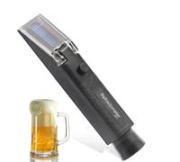 Réfractomètre, Réfractomètre à bière Portable 0-32% Brix SG 1.000-1.120, testeur de Concentration Sucre Double échelle