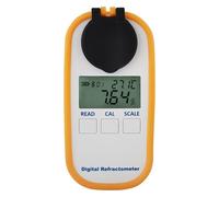 Réfractomètre, Réfractomètre à Miel 4 en 1 for Test de 0-94% Brix, 33-43 °Baume, 38%-5 d'eau, Outil d'hydromètre d'abeille for Apiculture