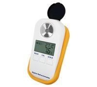 Réfractomètre, Réfractomètre à vin 4 en 1, équipement d'optométrie for Le Moonshining, densimètre, hydromètre, 50% Brix, autoréfractomètre Raisin