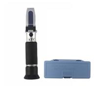 Réfractomètre, Réfractomètre ATC 4 en 1 Testeur de liquide de refroidissement antigel Détecteur de liquide moteur Propylène Éthylène Glycol Test de batterie de nettoyage de voiture