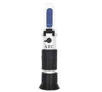 Réfractomètre, Réfractomètre portatif for batterie de voiture 4 en 1, testeur de point de congélation du liquide moteur, du glycol et de l'antigel