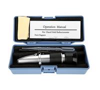 Réfractomètre Salinomètre, Salinomètre D'eau De Mer Optiques D'aquarium Réfractomètres Température ATC Numérique 0-10% Aquarium Eau De Mer Piscine Réservoir Saumure Marine Fishkeeping Hydromètre Outil